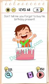 Tapi, bila kamu penasaran dengan jawaban brain test di setiap soalnya, tidak usah takut. Brain Test Level 68 Don T Tell Me You Forgot To Buy Answer Daze Puzzle