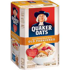 150 calories, nutrition grade (a minus), problematic ingredients, and more. Quaker Oats Old Fashioned Oatmeal 5 Lbs 2 Count Costco