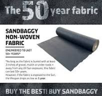 4 oz Non-Woven Geotextile Filter Fabric (360 ft) - Made in USA Fabric  Sample - 1 ft x 1 ft - $6 / Southern California