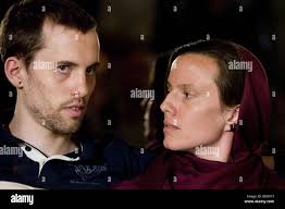 Jailed Americans Shane Bauer and girlfriend Sarah Shourd ae shown with his  mother Cindy Hickey (L) during a reunion at a hotel in northern Tehran,  Iran