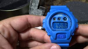 Get great deals on ebay! Casio G Shock Review And Unboxing Dw6900mm 2 Smurf Blue Youtube