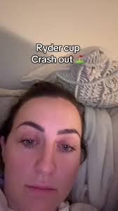 Ryder Cup 2025 Erica Stoll Hit by Drink