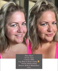 It doesn't take much—just a foundation or bronzer a few shades warmer than  your skin tone (not orange… big difference 😉)! Why mature skin needs  warmth: 1️⃣ Warmer tones = youthful glow