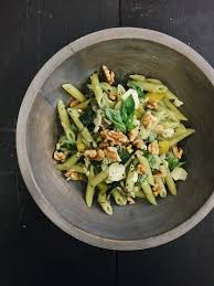 Pates Au Pesto Et Legumes Grilles Recette Facile A Preparer Cook It Recipe Vegetable Pasta Recipes Roasted Vegetable Pasta Spiced Salad