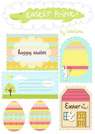 After laminating both sheets, i cut out each individual shape with the names on them. 26 Free Easter Printables The Scrap Shoppe