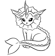 Jump to navigationjump to search. Vaporeon Pokemon Coloring Page Free Printable Coloring Pages For Kids