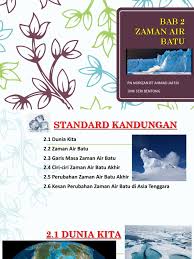 Bab 2 Zaman Air Batu Pptx