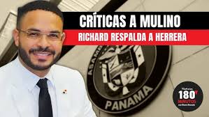 Richard respalda a Herrera y critica gestión de Mulino.