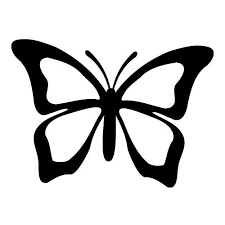 Free Free 231 Simple Butterfly Outline Svg SVG PNG EPS DXF File
