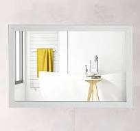 Amazon.com: Simple Chinese Bathroom Mirror, Rectangular Wall ...