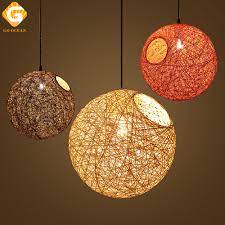 The honeywell belmar ceiling fan produces a cooling breeze at an affordable price point. Pendant Lights Led Bamboo Light Rattan Colorful Bar Cafe Home Art Country Weaving Hanging Lamps For Dining Room Loft Lighting Lamps For Dining Rooms Hanging Lamplamp For Aliexpress
