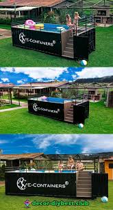 Piscinas Containers Fabricadas En Colombia Por La Empresa E Containers Piscinas Containers Fabricadas En Container Pool Container House Container House Design