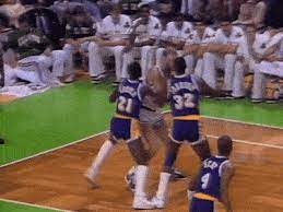Get a summary of the los angeles lakers vs. 80s 90s Nba Gifs Larry Bird Boston Celtics More 80s 90s Nba On Make A Gif