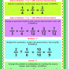 Tell whether the arrow is pointing to the numerator or denominator. 1