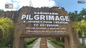 This is the photo of their gate. Garin Farm Pilgrimage Stairway To Heaven Iloilo Philippines Steemit