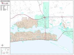 This page shows a google map with an overlay of zip codes for the us state of mississippi. Biloxi Ms Postal Code Map Premium Style