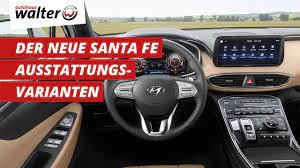 Every new detail in the new santa fe, both visible and hidden, is geared towards one goal: Hyundai Santa Fe 2021 Uberblick Ausstattungsvarianten Des Suv Youtube