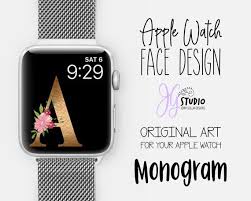 Apple Watch Face Wallpaper Monogram A Apple Watch Apple Watch Faces Apple