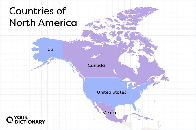 How Many Countries Are in North America? Full List + Territories |  YourDictionary