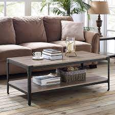 Driftwood console table 42x 14 deep x 20 to 36 high, with bottom shelf (pictured is 60x 14d x 30 high) driftwoodtreasures. Manor Park 3 Piece Rustic Coffee Table Set Driftwood Walmart Com Walmart Com