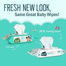 Buy Seventh Generation Baby Wipes Unscented And Sensitive 64 Count Pack Of 4 Online In Indonesia B0094ru15y