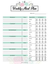 2019 Fitness Planner Free Printable Simply Stacie