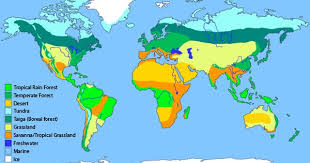Biomes Of The World Asu Ask A Biologist Biomes Color Worksheets Map