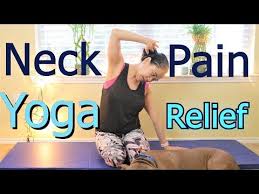 Physio Yoga Stiff Neck Relief Stretches Follow Along Progression Youtube Stiff Neck Relief Neck Relief Stiff Neck