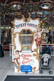 Coolidge Park Carousel The 1894 Dentzel Carousel Is A Central Feature In Coolidge Park The Antique Carousel Parks And Recreation Coolidge Park Chattanooga Zoo
