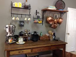 Rustic Kitchen Coffee Bar Must Have A Coffee Bar We Have Three Coffee Makers That Take Up Too Much Cof Diy Coffee Bar Table Coffee Bar Home Diy Coffee Bar