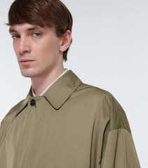 Peter trench coat in green