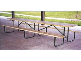 Gerber 11s Steel Shelter Picnic Table Frame 10ft Metal Picnic Tables Picnic Table Painted Metal Frame