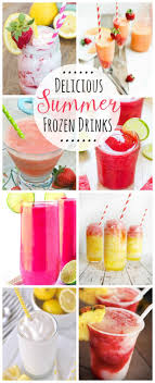 Delicious Summer Frozen Drinks Clean And Scentsible Frozen Drink Recipes Summer Frozen Drink Recipes Summer Drink Recipes