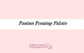 We did not find results for: Pantun Penutup Pidato Dan Maknanya Lucu Unik Berkesan