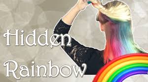 Früher verwendete unsere protagonistin mal shampoo gegen fettige haare, mal gegen schuppige. Ich Farbe Meine Haare Bunt Hidden Rainbow Mit Den Farben Von Headshot Youtube