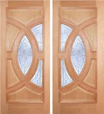 The difference between patio and double doors has always been a bit confusing. Mahogany Oval Ring Double Door Plain Panel Door Full Size Png Download Seekpng