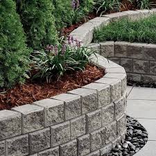 Colorful exterior cinder block wall painting ideas. Concrete Blocks Cheap Materials For Diy Garden Retaining Walls Cinder Block Garden Wall Garden Wall Retaining Wall