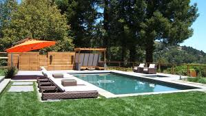 Pool With Artifical Turf Google Search Modern Pools Pool Designs Rectangular Pool