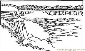 All waterfall coloring sheets and pictures are absolutely free and can be linked directly our waterfall coloring pages in this category are 100% free to print, and we'll never charge you for using, downloading, sending, or sharing them. Niagara Waterfall Coloring Page For Kids Free Waterfall Printable Coloring Pages Online For Kids Coloringpages101 Com Coloring Pages For Kids