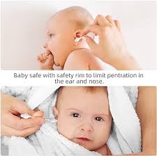 Cotonetes de algodão para bebês