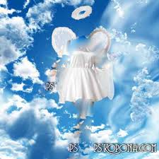 For photoshop, photoshop elements & zoner users. Template For Girls The Suit Of An Angel With Wings Psd File Free Template Download