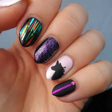Instead of using a polish, these designs are made with powder. 21 Mismatched Nail Art Designs Ideas Design Trends Premium Psd Vector Downloads