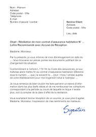 Start studying modèle lettre de résiliation. Modele Lettre Resiliation Assurance Lettre De Resiliation D Assurance
