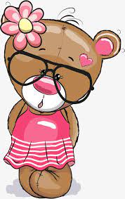 Brown Glasses Teddy Bear Cute Cartoon Wallpapers Baby Animal Drawings Teddy Bear Pictures