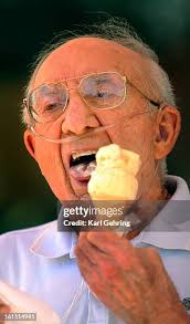 Ken Sorensen took a lick of his rapidly melting butter-brickle... News  Photo