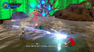 Next to the last lockjaw statue from minikit #3, there is a hacking terminal. High Noon Saloon Lego Marvel Super Heroes 2 Wiki Guide Ign