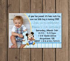Invitation Templates Text Message 1st Birthday Invitation Message Baby Mickey Mouse Boy 1st First Birthday By Sweetpeaprintz On Etsy 8 00 1st Birthday Invitations Unicorn Birthday Party Invitation Mickey 1st Birthdays