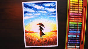 Oil Pastel Drawing For Beginners Rainy Season Scenery Drawing For Beginners With Oil Pastel Youtube Fun and quick how to blend with oil pastels tutorial for kids! oil pastel drawing for beginners rainy season scenery drawing for beginners with oil pastel