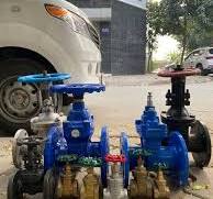Van cổng gang điều khiển điện - Van cổng điều khiển điện
