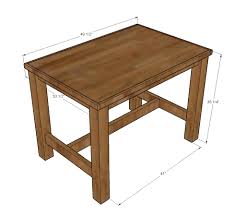We decided it would be a good idea to have some of those tall round tables by the dance floor so people and set stuff down and boogie when their song comes on.what i found is renting t… Counter Height Farmhouse Table For Four Ana White